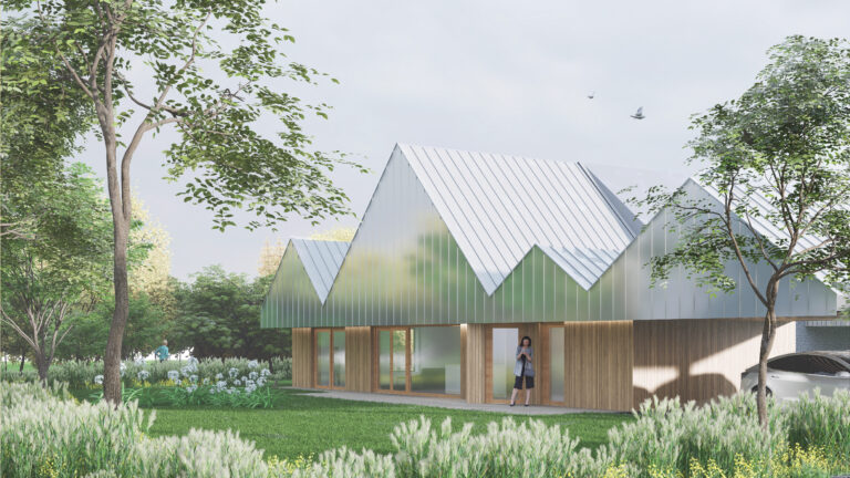 Construction d&rsquo;une maison familiale en centre-bourg en Alsace